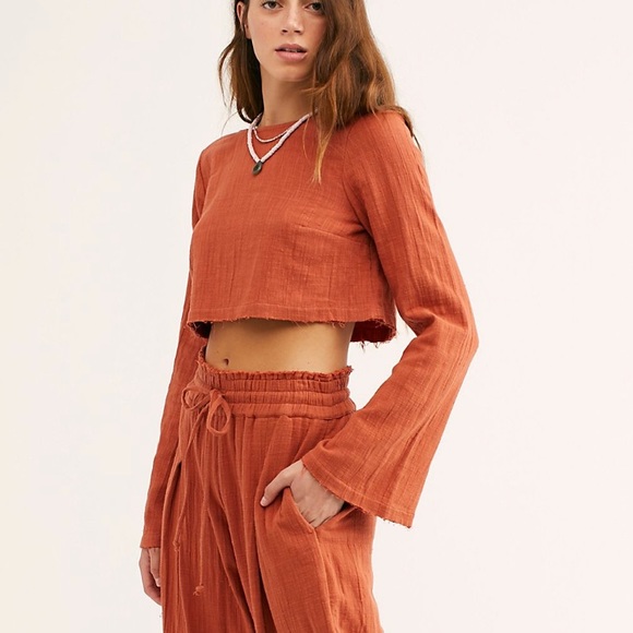 Free People Tops - Orange free people top